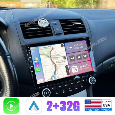 For Honda Accord 7 2003-2007 Android 13 Wifi Apple Carplay Car Stereo GPS Radio - Image 1 of 4