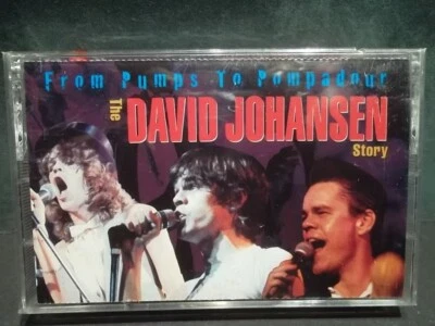 The DAVID JOHANSEN Story From Pumps To Pompadour SEALED Cassette New York Dolls Foto 1 de 3