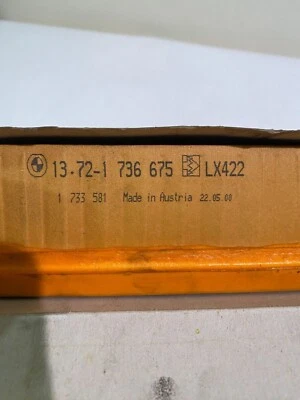 Filtro de aire OEM 13 72 1 726 916 Fit Select BMW X5 530i 540i 740i 740iL 840Ci  Foto 1 de 4