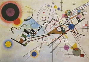 Wassily Kandinsky - Composición VIII Póster Lienzo Película Impresión A0 A1 A2 A3 - Imagen 1 de 11