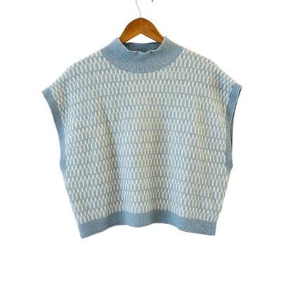 & Other Stories Womens Preppy Sweater Vest Size L Alpaca Wool Knit - Image 1 of 4