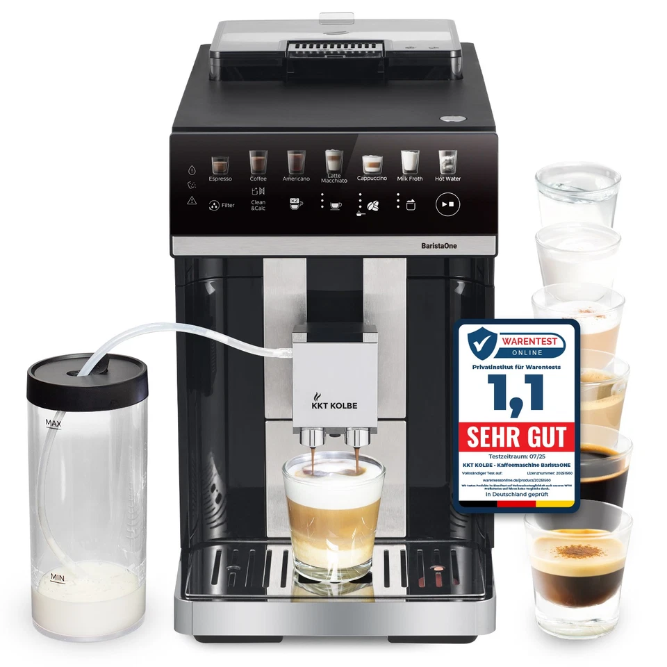 Macchina da caffè automatica Macchina per caffè espresso Sistema per latte - Immagine 1 di 4