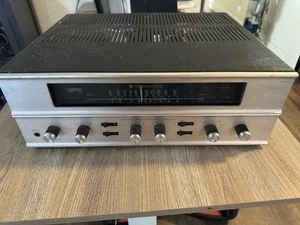 Raro amplificatore valvolare ricevitore multiplex stereo AM/FM Kenwood KW-44 vintage - Foto 1 di 24