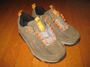 Boy's MERRELL Tailspin Toggle Shoes Hiking Outdoor Waterproof Size 12 Suede - Picture 1 of 9