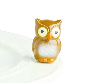 Nora Fleming Mini RETIRED #A235 "Be Whoo You Are" EULE, Neu - Bild 1 von 4