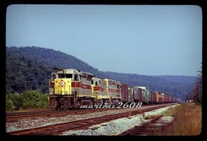 (W) ORIG TRAIN SLIDE-ERIE LACKAWANNA (EL) 3621 ACTION - Picture 1 of 1