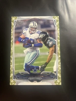 2014 Topps Camo #49 Jason Witten 293 /399 Nr-mint Or Better - Image 1 of 4