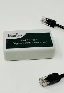 NEW Gigabit 48V Active to Passive PoE Converter 15W Out 15kV LinkPower APC1048V2 - Picture 1 of 6