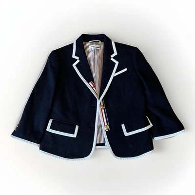 Thom Browne x Neiman Marcus x Target Navy Wool Blazer Women’s Medium - Image 1 of 4