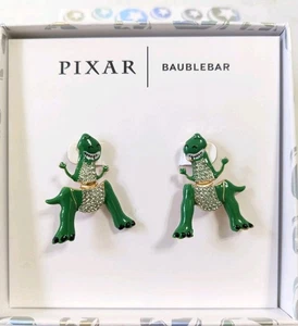 Pendientes Baublebar X Pixar Disney Toy Story Rex Dinosaurio Esmalte NUEVO Articulados - Imagen 1 de 6