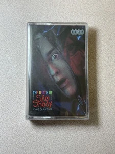 THE DEATH OF SLIM SHADY (COUP DE GRÂCE) RED TRANSLUCENT CASSETTE Sealed - Picture 1 of 4