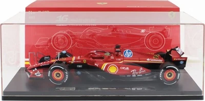 法拉利 F SF-24 #16 冠军 2024 意大利蒙扎大奖赛 Charles Leclerc 1: 18 比例带 — 第 1/2 张图片