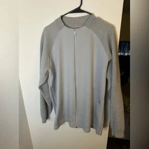 Suéter Adidas Adi Pure Golf con Cremallera para Hombre XL Gris - Imagen 1 de 7