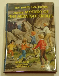 The Happy Hollisters and the Mystery of the Midnight Trolls ~ #33 ~ Vtg HC/DJ - Picture 1 of 7