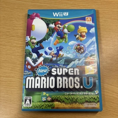 New Super Mario Bros. Nintendo Wii U Japanese version NTSC-J Japan Import - Image 1 of 3