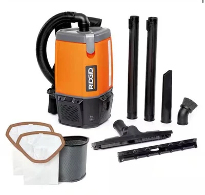 Mochila comercial con aspiradora de control remoto encendido y apagado artículo de 6 cuartos-794 Foto 1 de 4