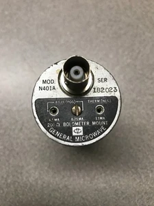 General Microwave N401A 200 Ohm Bolometerhalterung - Bild 1 von 4