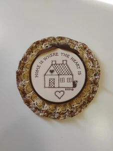 Handmade Home Is Where The Heart Is Sign - Picture 1 of 5
