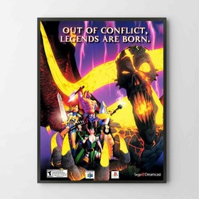 Poster Gauntlet Legends Playstation PS1 N64 Sega Dreamcast Unframed Print G7084
