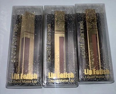 Lote de hechos de lápiz labial líquido mate fetiche Scott Barnes What The T Truth Be Told Foto 1 de 4