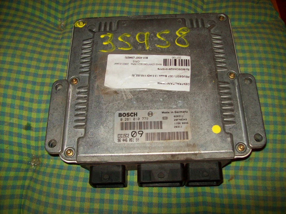 Centralina motore Peugeot 307 Break 2.0 HDI RHS 2003 0281010779 9644606180 - Immagine 1 di 1