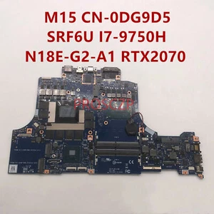 Para Dell Alienware M15 i7-9750H N18E-G2-A1 RTX2070 placa base 0DG9D5 DG9D5 - Imagen 1 de 2