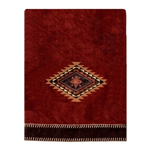 Avanti Mojave Aztec Medallion Egyptian Cotton 3 PC Towel Set GORGEOUS - Picture 1 of 3