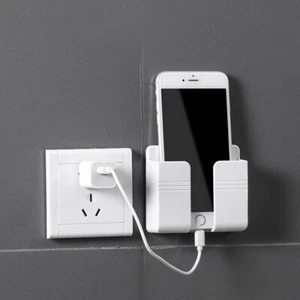 Punch-free Mobile Phone Charging Stand Holder-mounted Shelf Bed Wall Sticky-WaDH - Zdjęcie 1 z 11