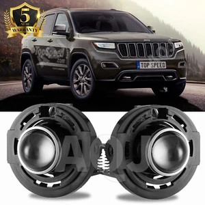 Luces antiniebla transparentes izquierda+derecha para Jeep Grand Cherokee 2014-2021 - Imagen 1 de 13