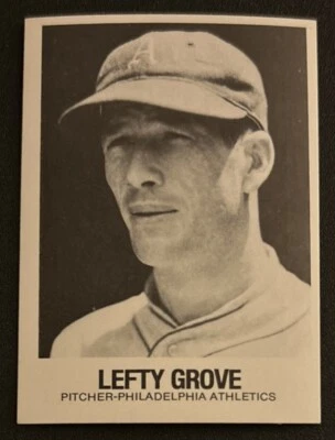 1979 TCMA Renata Galasso Lefty Grove Baseball Card #55 Athletics Pitcher VG O/C - Image 1 of 2