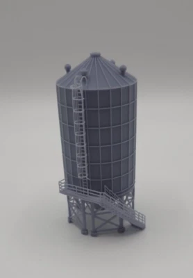 Silo industrial escala N 1:160 Foto 1 de 4