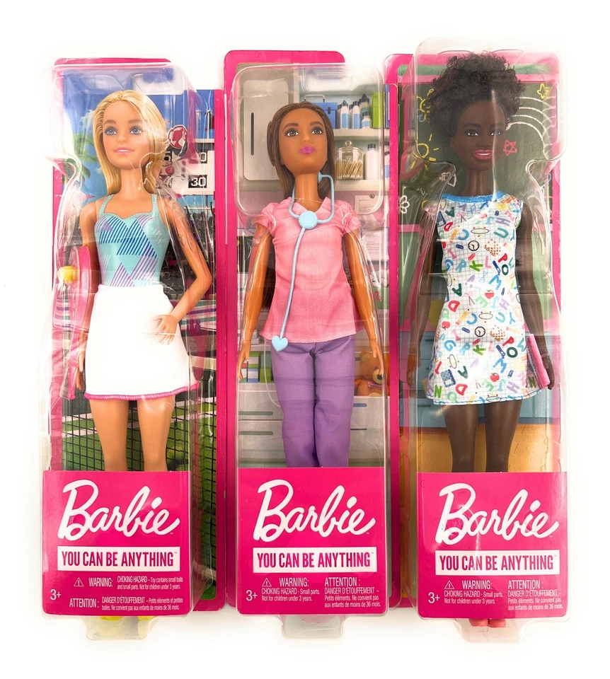 Mattel Barbie Puppe Classic Doll 3+ Tennisspieler Ärztinpuppe Höhe 29 cm NEU&OVP