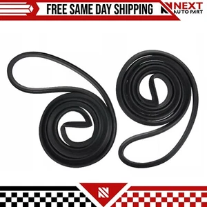 New Door Weather Seals Weatherstrip Pair Set For 1968-1974 Buick Chevrolet - Picture 1 of 2