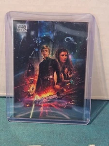 2024 Topps Star Wars Galaxy #70 The Destiny of a Jedi Prizm Refractor 18/75 - Picture 1 of 2