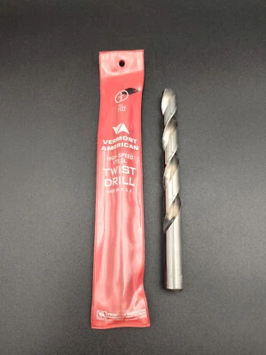 1/2 英寸 - 17/64 英寸 NOS 佛蒙特州美国钻头,HSS Jobber 长度。 美国制造 — 第 1/4 张图片