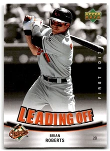 2007 Upper Deck First Edition Brian Roberts Baseball Cards #LO-BR - Picture 1 of 2