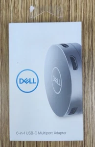 Dell DA305 Mobile Adapter Docking Station with 6in1 Ports USB-C, Gray - Photo 1/1