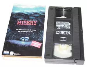 MISERY VHS New Line Home Video 1991 Release - Picture 1 of 2