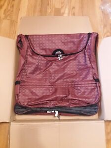 American Flyer Garment Suit Dress Bag 46" Travel Luggage Burgundy New w/out Tags