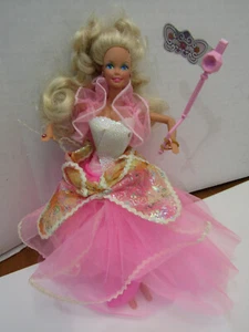 OLD VINTAGE 1966 ORIGINAL BARBIE DOLL TOY PINK DRESS MASK - Picture 1 of 2