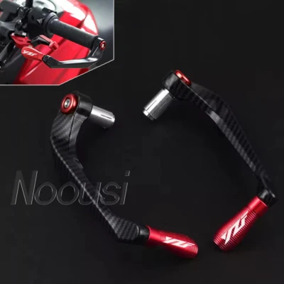 For YAMAHA YZF R1 R3 R6 R7 Handlebar Grips Guard Brake Clutch Levers Protector - Imagen 1 de 4