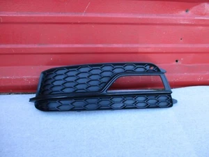 AUDI A5 FOG LIGHT GRILLE LEFT SIDE 8T0807681K S-LINE OEM 2013 2014 2015 2016 - Picture 1 of 6