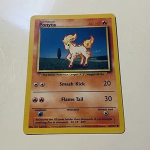 Ponyta - Base Set - 60/102 - Pokémon Trading Card Game - Picture 1 of 2