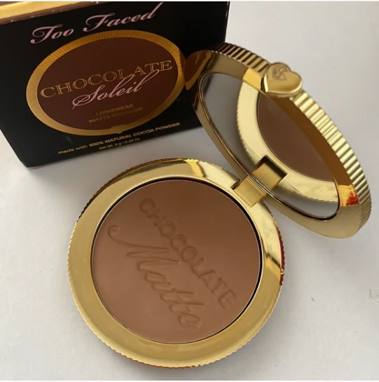 NIB Too Faced Chocolate Soleil Matte Bronzer - 0.28 oz Full Size!!! - Image 1 of 1