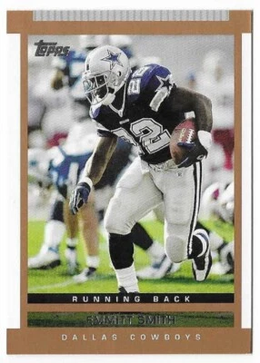 EMMITT SMITH 2003 Topps Draft Picks & Prospects Football # 49 Cowboys HOF NM-MT - Image 1 of 2