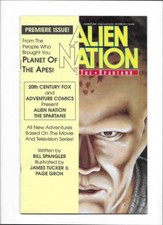 ALIEN NATION: THE SPARTANS #1  [1990 VF+]  ADAPTATION OF HIT TV SERIES!