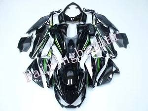 Fit for 2013-2016 Z800 Black Green Silver ABS Injection Bodywork Fairing Kit - Foto 1 di 10