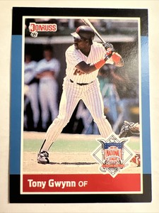 1988 Donruss All Star Tony Gwynn 51 San Diego Padres MLB Baseball Card