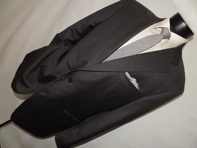 Brooks Brothers Golden Fleece Hombre Gris Carbón Chaqueta Abrigo 44 Largo Foto 1 de 4