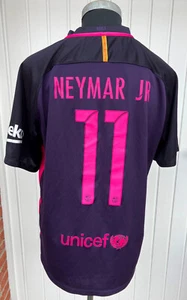 Nike FCB FC Barcelona Fußball Spieler Trikot #11 Neymar Jr 2016/17 Lila Gr. L - Bild 1 von 3